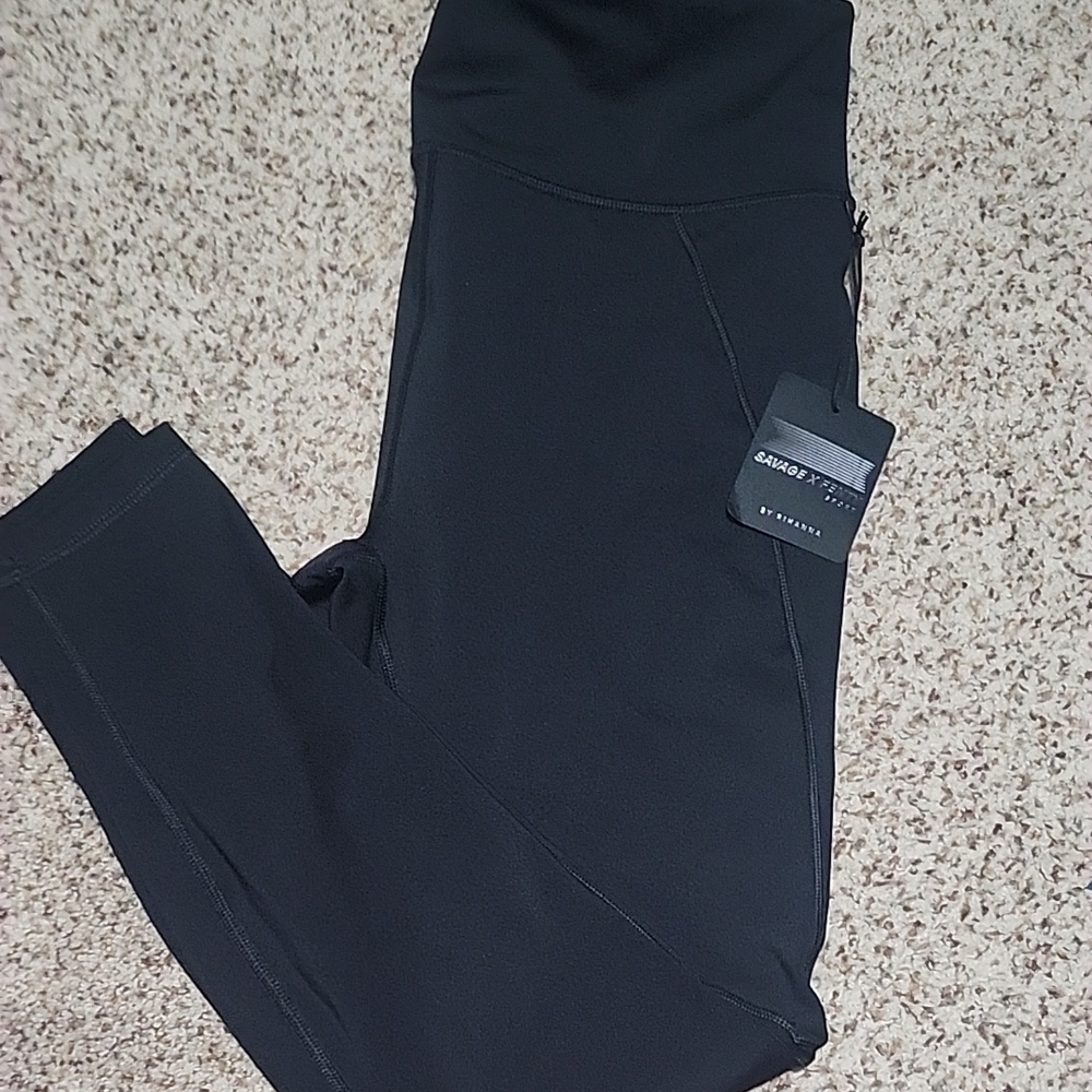 Black High-Waisted Leggings